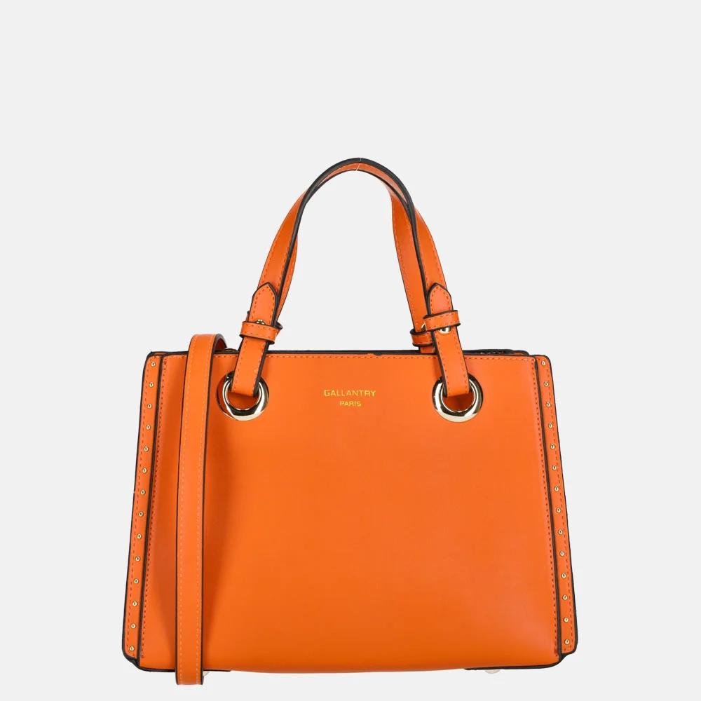 Firenze handtas studs orange bij Duifhuizen